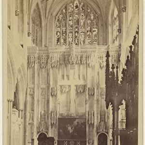 Winchester Cathedral Altar Screen S. J Wiseman