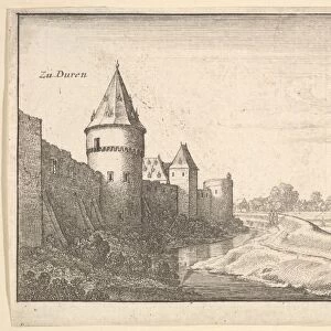 Zu Duren 1664 Etching first state two Sheet