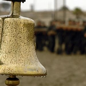 The bell is present on the beach during hell week, should a student decide he no