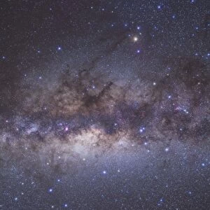 The center of the Milky Way through Sagittarius and Scorpius