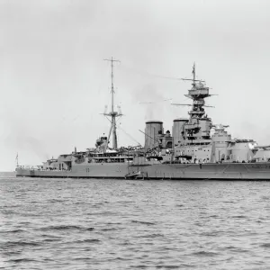 HMS Hood, the last battlecruiser built for the Royal Navy