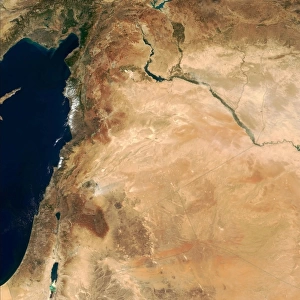 The lands of Israel along the eastern shore of the Mediterranean Sea