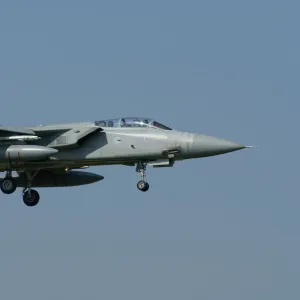 A Panavia Tornado F3 of the Royal Air Force over Florennes, Belgium