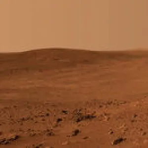 Panoramic view of Mars