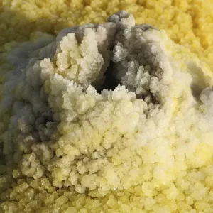 Potassium salt deposits, Dallol geothermal area, Danakil Depression, Ethiopia