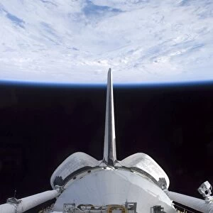 Space Shuttle Discoverys cargo bay