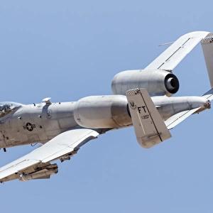 A U. S. Air Force A-10 Thunderbolt II in flight