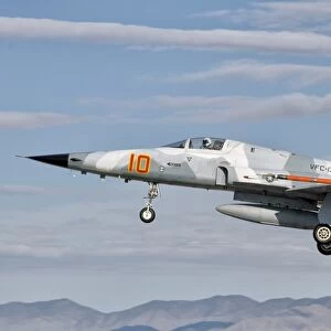 Side view of a F-5N Freedom Fighter aircraft