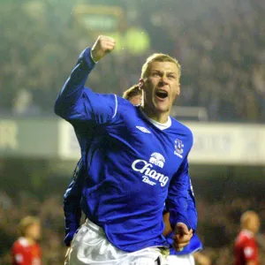 Everton 1 Man United 0 20-04-05