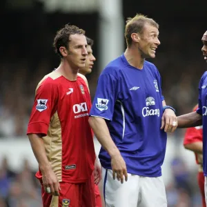 Duncan Ferguson and Marcus Bent