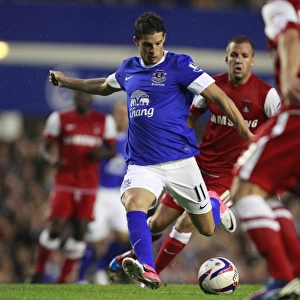 Kevin Mirallas Brace Powers Everton to Dominant 5-0 Capital One Cup Win over Leyton Orient (29-08-2012)