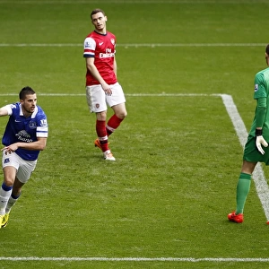 Mirallas's Own Goal Seals Arteta's Fate: Everton's Triumph in 3-0 BPL Victory over Arsenal (April 6, 2014)