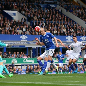 Steven Naismith Strikes First: Everton vs. Chelsea, Barclays Premier League, Goodison Park