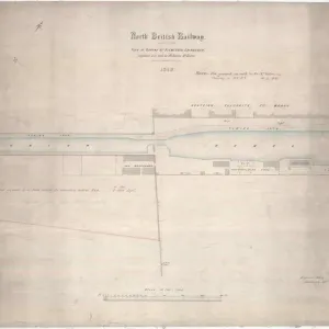 Print of the Viewforth, Edinburgh land plan Print of the Viewforth, Edinburgh land plan