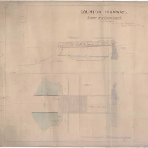 Colinton Tramways, Bridge Over Union Canal