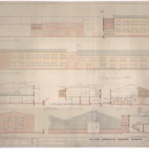 Glasgow Corporation Passenger Transport, Gartcraig Bus Garage