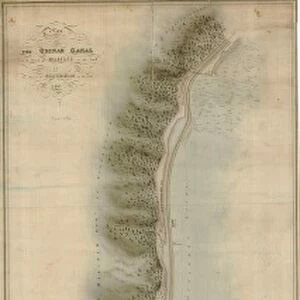 Plan of the Crinan Canal from the March of Oakfield on the South to the March of Blarindibbart on the North Plan No. II