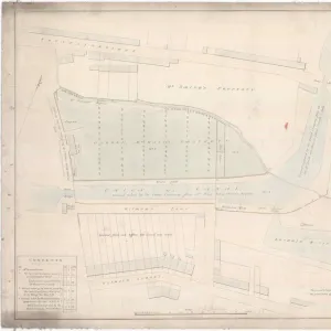 Plan of the ground belonging to James Haig Esquire lying contiguous to Lochrin Distillery shewing the ground occupied and intersected by The Union Canal August 1825