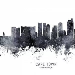 Cape Town South Africa Skyline