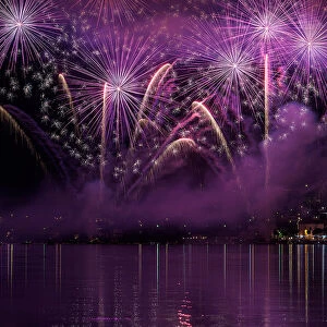Fireworks Lake Pusiano