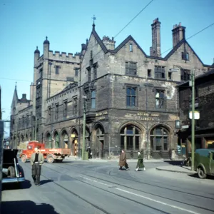 Corn Exchange, Broad Street, Sheffield, Yorkshire, 1958