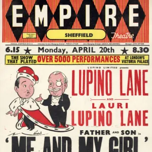 Empire Theatre, Sheffield - Me and My Girl, 1959