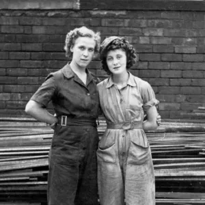 Female workers at Rip Bits factory, Sheffield during Second World War, 1941