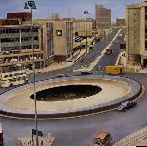 The Hole in The Road, Sheffield, Yorkshire, c. 1970