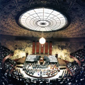 Interior of Sheffield City Hall