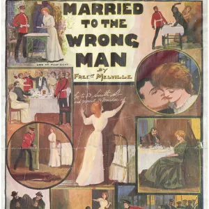 Married to the wrong man by Fred Melville and showing at the Alexandra Theatre, Sheffield, Yorkshire, c. 1900