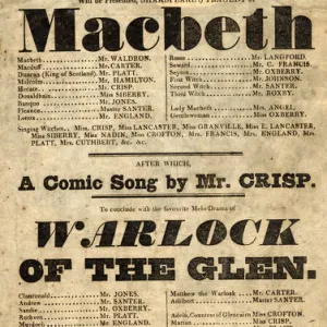Theatre Playbills Gallery: Sheffield Theatre