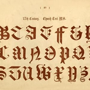 17th Century. Church Text MS. 1862