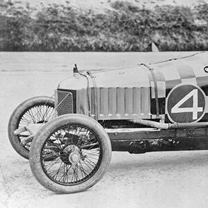 1921 Deemster at 200 mile race, Brooklands. Creator: Unknown