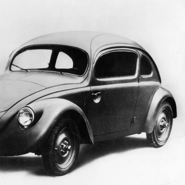 1937 Volkswagen Beetle prototype. Creator: Unknown