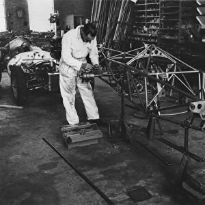 1956 Vanwall factory in Maidenhead. Creator: Unknown