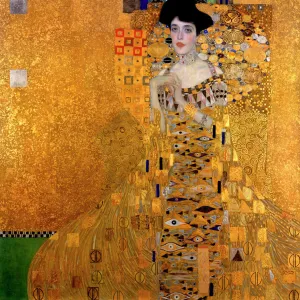 Gustav Klimt Metal Print Collection: Portrait of Adele Bloch-Bauer I