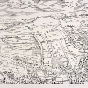 Agas Map of London, c1561