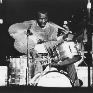 Elvin Jones Print, c1968 (All That Jazz) Elvin Jones Print, c1968 (All That Jazz)