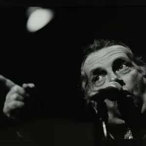 George Melly Print - Forum Theatre, Hatfield, 8 April 1983 George Melly Print - Forum Theatre, Hatfield, 8 April 1983