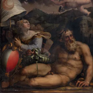 Allegory of Fiesole, 1563-1565. Artist: Vasari, Giorgio (1511-1574)