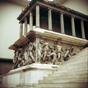 Detail of the Altar of Zeus from Pergamon, 180-159 BC