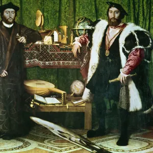 The Ambassadors, 1533. Artist: Hans Holbein the Younger