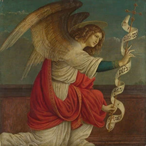 Archangel Gabriel (Panel from an Altarpiece: The Annunciation), before 1511. Artist: Ferrari, Gaudenzio (ca 1477-1546)