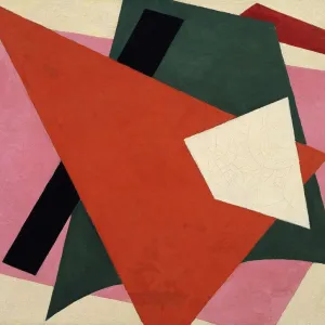 Architectonic Painting. Artist: Popova, Lyubov Sergeyevna (1889-1924)