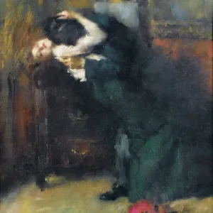 The Kiss Print by Antonio Ambrogio Alciati The Kiss Print by Antonio Ambrogio Alciati