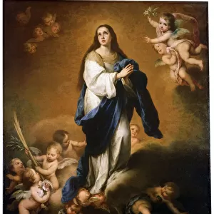 The Assumption of the Blessed Virgin Mary, between 1645 and 1655. Artist: Bartolome Esteban Murillo