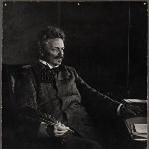 August Strindberg Artist: Anderson, Herman (active Early 20th cen. )
