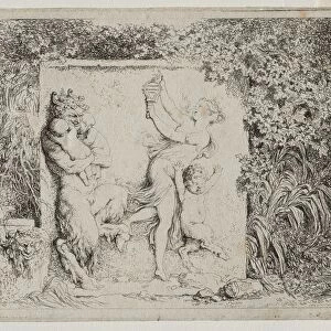 Bacchanales: The Satyrs Dance, 1763. Creator: Jean-Honore Fragonard (French, 1732-1806)