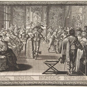The Ball, ca. 1634. Creator: Abraham Bosse