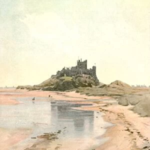 Bamborough Castle, 1891, (c1900). Creator: Unknown